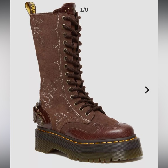 1B99 Platform Boots - Picture 7 of 7